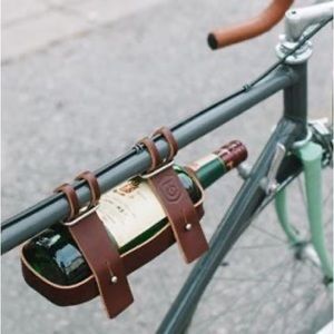 Fyxation wine caddy for bicycles
